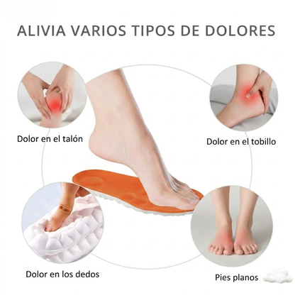 Plantillas ortopédicas antifatiga